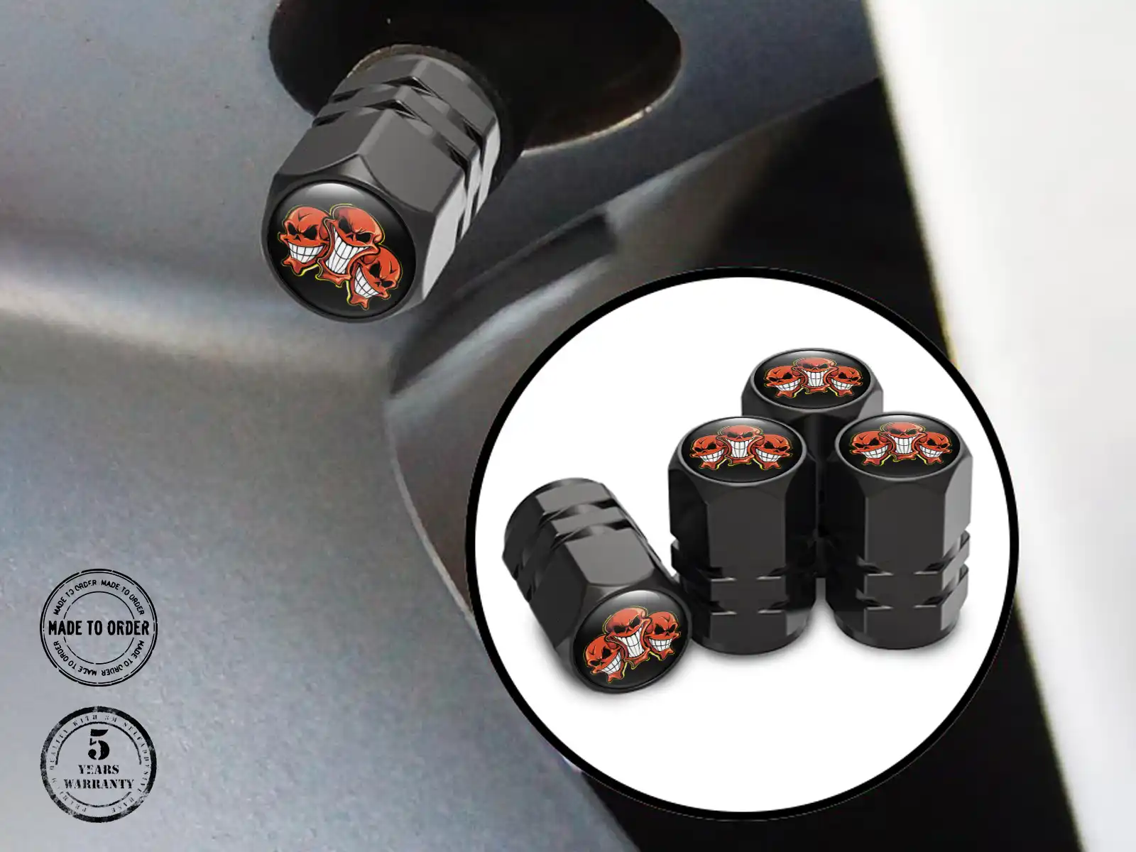 Tyre Valve Stem Caps for SUV Limited